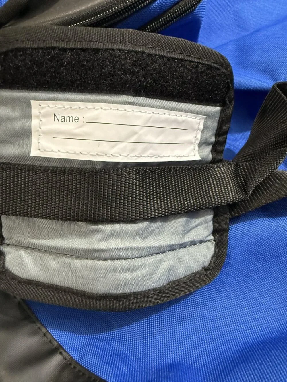 Nike Blue Brasilia Duffel Bag Water Resistant Shoe Compartment Men Training
